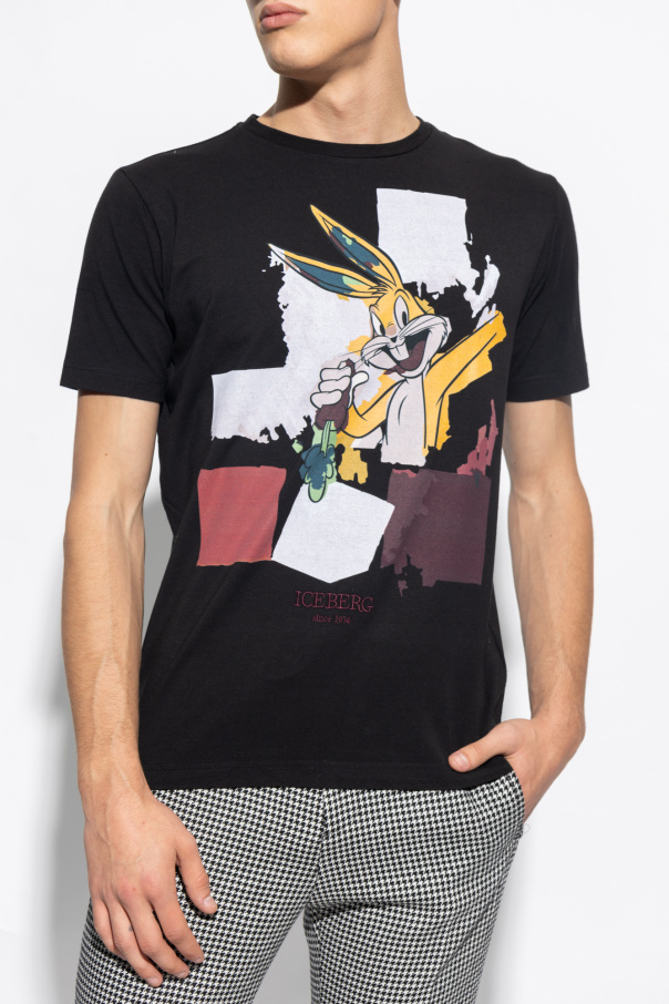 Iceberg Looney Tunes Cap Tasmanian Devil Zwart (9000 ) op
